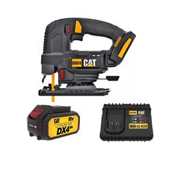 Sierra Caladora Cat Dx51b Con Cargador Y Batería 18v