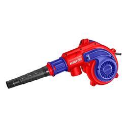 Sopladora Aspiradora 800w 15000rpm + Accesorios Emtop 80034 Rojo