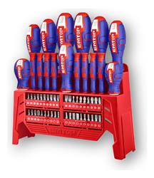 Set De Destornilladores Y Puntas Emtop Esst5802 58