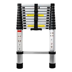 ESCALERA TELESCOPICA ACERO 11 ESCALONES KLD KLD1930