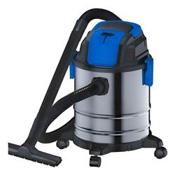 Aspiradora De Tacho Metálico Kld 1300 Watts 30 Lts Kldasp30 Plateado