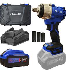 LLAVE DE IMPACTO INALAMBRICA 20V 700NM BAT 4AH CARG ACC MALETA KLD KLDLIB700