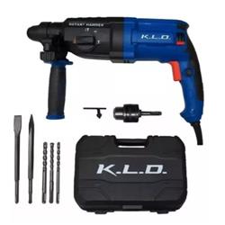 Martillo Rotativo Kld Sds Plus 800w Con Accesorios Kldmr24p - Azul - 50 Hz