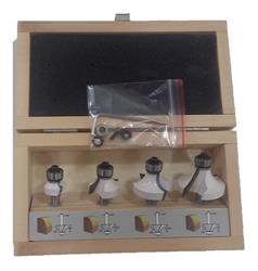 Juego Set Fresas Makita 53562 4 Piezas Uso Profesional