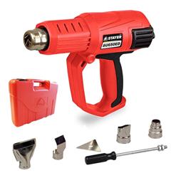 Pistola De Calor 2000w Stayer Control Digital Temp Boquillas