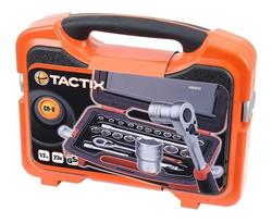 Juego Set Llaves Tubos Crique Tactix 23 Piezas Maleta