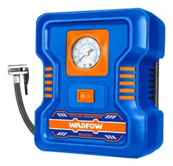 Compresor Aire 12v Wadfow Waac501 Inflador Llanta Auto Azul Monofásica