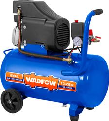 Compresor De Aire Wadfow 50l 2.5hp Presion 8 Bar Wap3a50 Azul 50 Hz Monofásica
