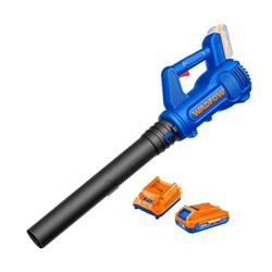 SOPLADOR INALAMBRICO 20V 15000 RPM 1 BAT. 2 AH CARGADOR WADFOW WDFWBLP5214