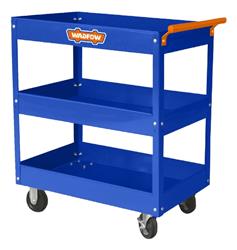 Carro De Herramientas Con 3 Bandejas Wadfow Wcs1a13 Azul