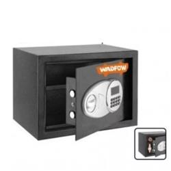 Caja Fuerte De Seguridad 25x35x25cm 19l Wadfow Wdfweb1525 Negro