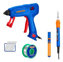 PISTOLA DE PEGAMENTO 250W + ACC WADFOW WDFWGLS14014