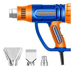 Pistola De Calor 2000w Temperatura Ajustable Boquilla Wadfow Azul
