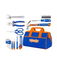 Set Herramientas Manuales 27 Pzs Wadfow Color Azul Y Naranja Azul Y Naranja