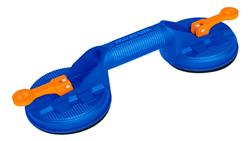 Ventosa Para Vidrios Doble Hasta 50kg Max. Wadfow Wkr1g50