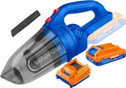 Aspiradora De Mano Inalambrica Wadfow Con Cargador Y Bateria Azul