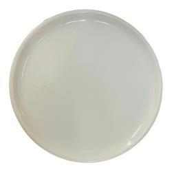 Set X 12 Plato Postre 18,5 Cm Germer Linea Bold Porcelana Blanco