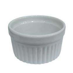 Cazuela 6cm Acanalada Dips Porcelana Germer Set X12 Unidades