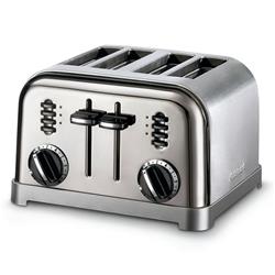 Tostadora Cuisinart Cpt180 4 Panes 1800w Original 6 Niveles Plateado
