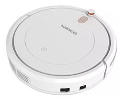 Aspiradora Robot Inteligente Sensores Winco Control W300 Blanco
