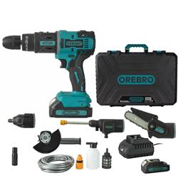 Kit Multi Herramienta Inalámbrico 5 En 1 Orebro Lxb-20