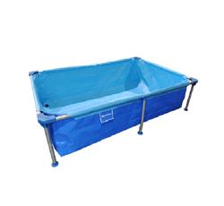 Pileta Rectangular Tortuga Beach 800 Lts 160x110x45 Cm Azul
