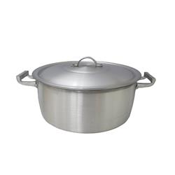 Cacerola Fiamaj N°22 Aluminio Gastronomico Reforzado Plateado