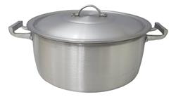 Cacerola Fiamaj N°28 Aluminio Gastronomico Reforzado Plateado