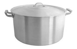 Cacerola Aluminio Gastronomico Reforzado N°36 Fiamaj Plateado