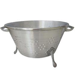 Colapasta Gastronómico Fiamaj Aluminio C/asas Y Patas N46 Plateado