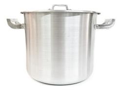 Olla Aluminio Gastronómica Reforzada N°34 Fiamaj Plateado