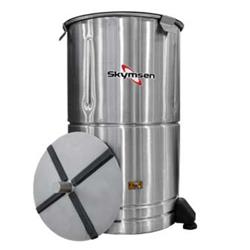 Peladora De Ajo Skymsen Acero Inoxidable 4 Kg 70kg/h Plateado